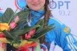Юлия Белорукова седьмая в скиатлое