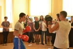 Для воспитанников сыктывкарской школы №4 провели «Олимпийский урок»