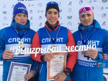 В Тюмени лыжник из Республики Коми Андрей Некрасов занял второе место в спринте свободным стилем