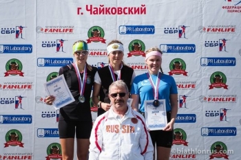 Анастасия Рудакова из Республики Коми завоевала «бронзу» на Первенстве России по летнему биатлону