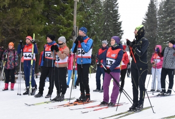 Завершилась лыжная гонка Спартакиады среди сотрудников органов исполнительной власти региона