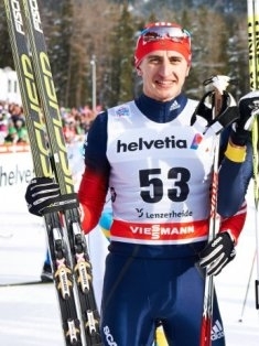 Станислав Волженцев занял 19 место в гонке на 15 км, классическим стилем