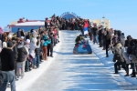 31 марта в Усинске впервые прошёл конкурс «Snow box» – гонки на тарантасах