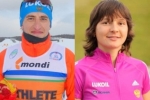 Юлия Иванова и Станислав Волженцев - победители лыжного марафона
