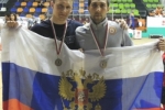 Вячеслав Гайзер поздравил Заура Гаджиалиева и Александра Копчикова с золотой и бронзовой медалями на X Чемпионате Мира по Кэмпо