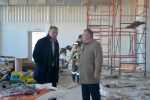 Спортивные сооружения Корткеросского района посетил Депутат Государственного Совета Республики Коми М. А. Брагин