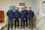 Хоккеисты "Строитель-Сыктывкар" навестили пациентов Республиканской детской больницы
