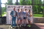 Сыктывкарские баскетболистки вошли в восьмерку сильнейших стритбольных студенческих команд