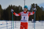 Ирина Губер завоевала вторую золотую медаль по лыжным гонкам