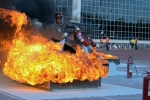 В Челябинске подвели итоги XXIV Чемпионата МЧС России и Первенства ВДПО по пожарно-прикладному спорту