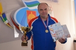 Александр Борисов – абсолютный чемпион России среди ветеранов по гиревому спорту