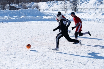 Сборная МВД по Республике Коми выиграла региональный турнир по мини-футболу на снегу