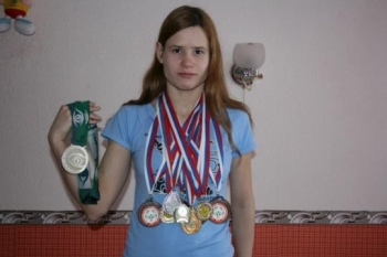 Ксения Валейская из Коми завоевала первую медаль на Чемпионате России по плаванию