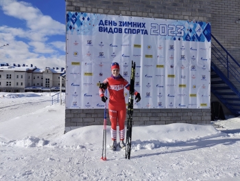 Ирина Губер победила в спринте на Чемпионате России по лыжным гонкам
