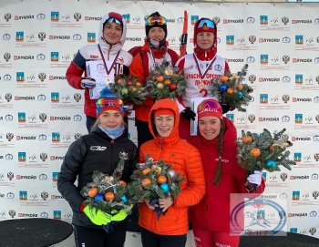 Ольга Царева выиграла спринт на Красногорской лыжне