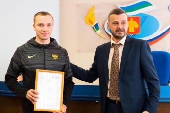 Илья Штанько и Иван Балясников получили грамоты Минспорта Республики Коми