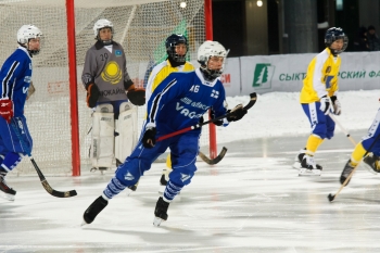Первенство мира по хоккею с мячом среди юниоров до 19 лет в Сыктывкаре: Казахстан — Финляндия 0:12 (0:6)