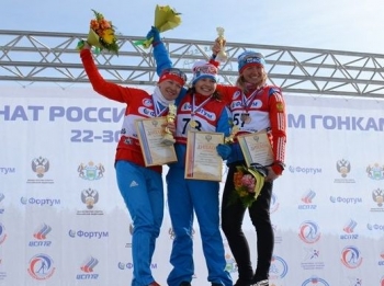 Юлия Иванова Чемпионка России в гонке на 10 км классикой