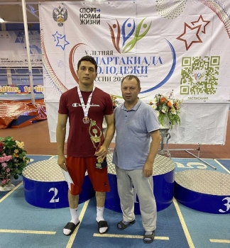 Альберто Гарисов - бронзовый призер V летней Спартакиады молодежи по вольной борьбе