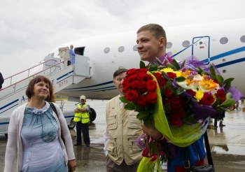 Александр Сухоруков прилетел на двухнедельные каникулы в Ухту