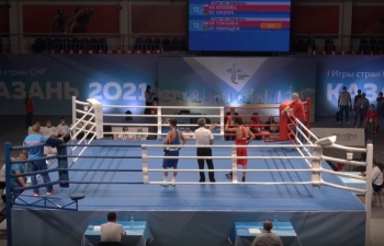 Боксер из Сосногорска Егор Колосков отстаивает честь России на I Играх стран СНГ