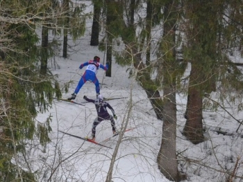 Сборная команда Республики Коми успешно выступила в Вологде по спортивному ориентированию на лыжах
