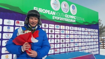 Лыжник Андрей Некрасов выиграл «золото» Европейского юношеского олимпийского фестиваля