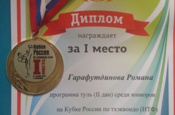 Тхэквондист Роман Гарафутдинов из Воркуты завоевал «золото» на Кубке России
