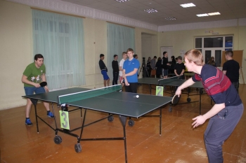 В Воркуте прошли соревнования по настольному теннису среди молодежи