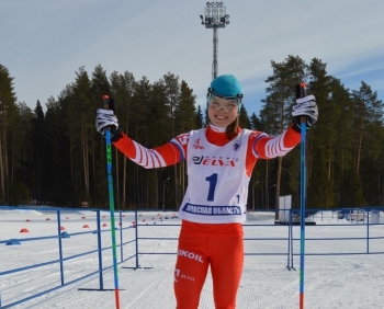 Ирина Губер завоевала вторую золотую медаль по лыжным гонкам