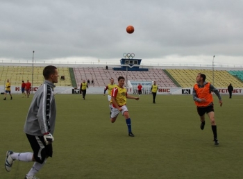Финальная игра летнего объединённого молодёжного турнира по футболу