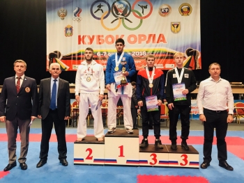 Ухтинец Гасанов Артур на Всероссийских соревнованиях по каратэ «Кубок Орла» завоевал золотую медаль