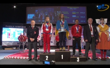 Маргарита Васильева из Сыктывкара завоевала серебряную медаль Чемпионата Европы по пауэрлифтингу