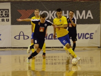 В Ухте состоялись матчи III тура чемпионата России по мини-футболу среди клубов Суперлиги