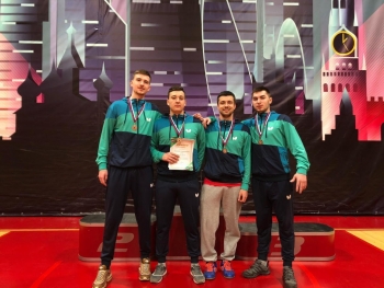 Сборная Республики Коми по настольному теннису завоевала «бронзу» в командном чемпионате России
