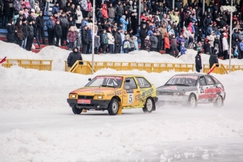 В Сыктывкаре прошел третий этап зимних гонок на льду «Супер-Шип»
