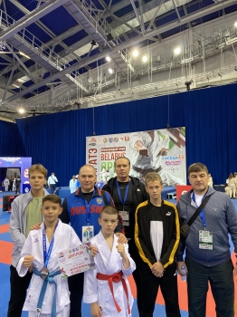 Максим Серов и Никита Головня стали призерами международных соревнований по каратэ