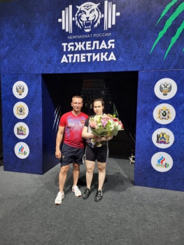 Мария Андреева - серебряный призер чемпионата России в Хабаровске