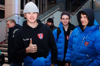 В Сыктывкар прибыла юниорская сборная Норвегии