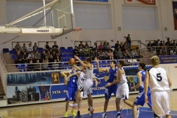 Ухтинская «Планета-Университет» вновь одержала победу в матче группового этапа чемпионата Международной студенческой баскетбольной лиги