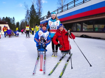 Спортсмены Коми с медалями завершили Чемпионат России по лыжным гонкам и биатлону среди лиц с ПОДА
