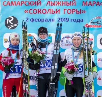 Людмила Удалова и Наталья Прокудович из Республики Коми выиграли лыжный марафон «Сокольи горы» в Самаре