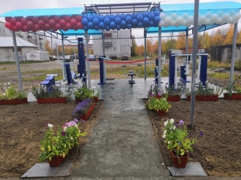 В Коми открыли еще две уличные спортивные площадки