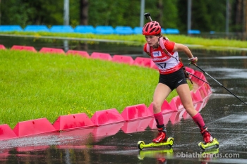 Анастасия Рудакова из Республики Коми вошла в десятку сильнейших на Первенстве России по летнему биатлону