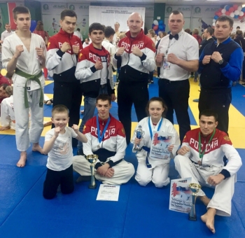 Сыктывкарские каратисты успешно выступили на Чемпионате и Первенстве России по киокусинкай в Казани