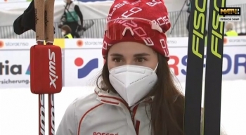 Юлия Ступак – серебряный призер чемпионата мира по лыжным гонкам