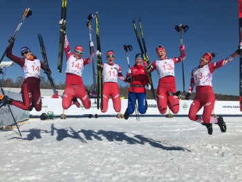 Юлия Белорукова и Ольга Царева вновь стали чемпионками страны по лыжным гонкам в командном спринте
