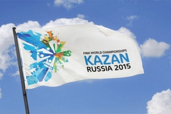 Степан Чураков побывал на Чемпионате мира по водным видам спорта в Казани