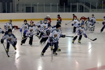 В Сыктывкаре стартовал первый за последние годы детский турнир по хоккею с шайбой