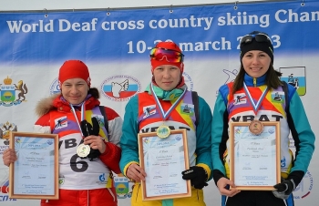 Раиса Головина из Коми – абсолютная чемпионка мира по лыжным гонкам среди глухих спортсменов